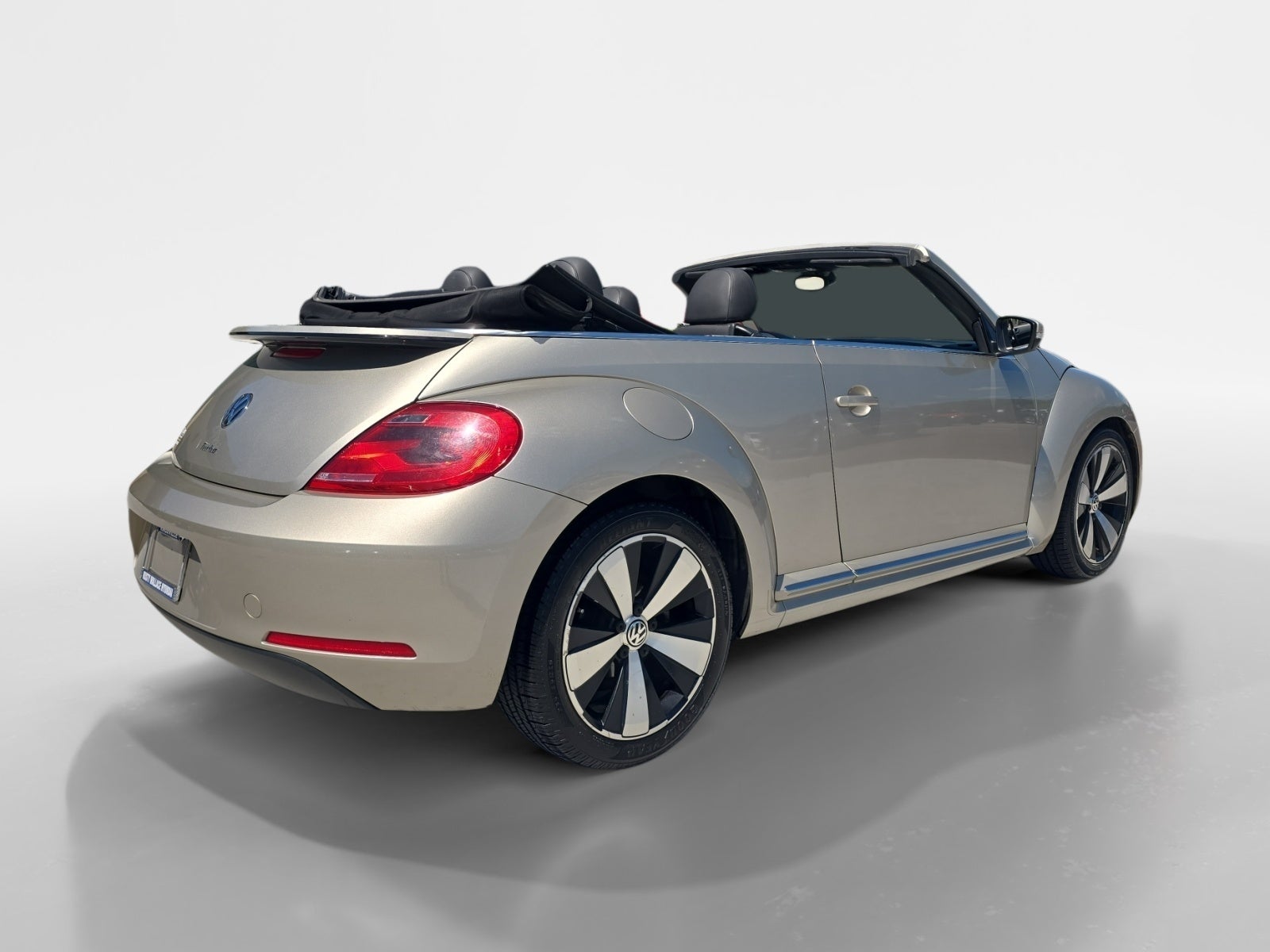 2016 Volkswagen Beetle Convertible — rear three-quarter view