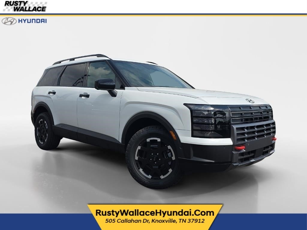 2026 Hyundai PALISADE XRT Pro in Creamy White Pearl — front three-quarter view